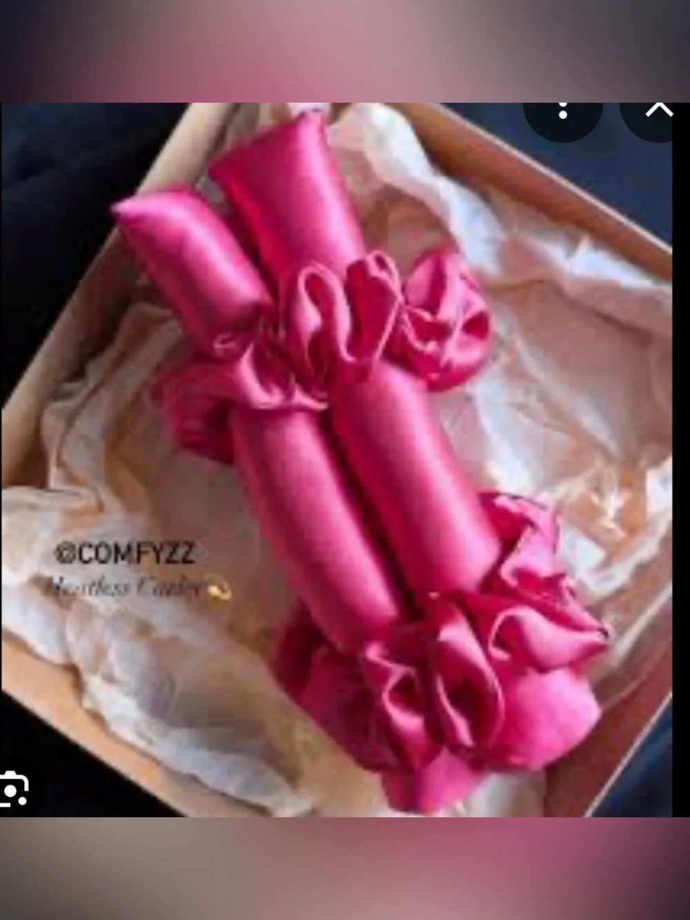 Pink Satin Hair Rollers Set - Women Accessories